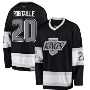 Luc Robitaille Los Angeles Kings CJP Apparel Pro Premier Breakaway Retired Player Jersey - Black