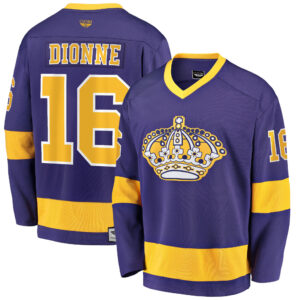 Marcel Dionne Los Angeles Kings CJP Apparel Pro Premier Breakaway Retired Player Jersey - Purple