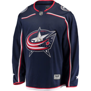 Columbus Blue Jackets CJP Apparel Pro Breakaway Home Jersey - Navy