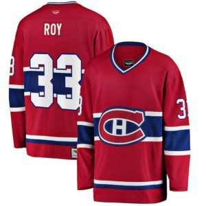Patrick Roy Montreal Canadiens CJP Apparel Pro Premier Breakaway Retired Player Jersey - Red