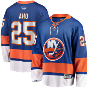 Sebastian Aho New York Islanders CJP Apparel Pro Home Breakaway Player Jersey - Royal