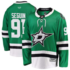 Tyler Seguin Dallas Stars CJP Apparel Pro Breakaway Home Jersey - Kelly Green