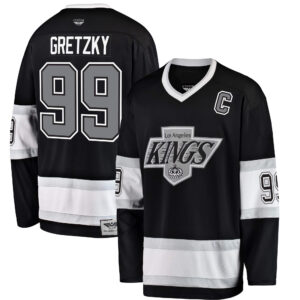 Wayne Gretzky Los Angeles Kings CJP Apparel Pro Premier Breakaway Retired Player Jersey - Black