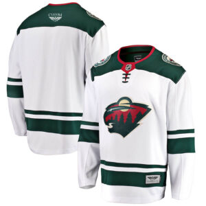 Minnesota Wild CJP Apparel Pro Breakaway Away Jersey - White