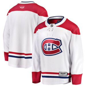 Montreal Canadiens CJP Apparel Pro Breakaway Away Jersey - White