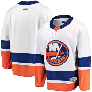 New York Islanders CJP Apparel Pro Breakaway Away Jersey - White