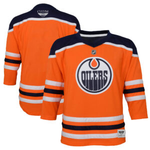 Edmonton Oilers CJP Apparel Home  Jersey - Orange