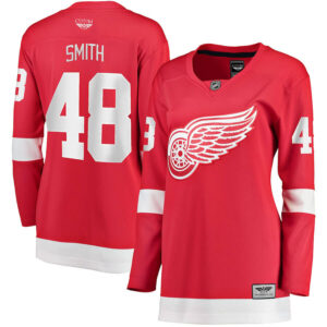 Givani Smith Detroit Red Wings CJP Apparel Pro Women's Home Breakaway Player Jersey - Red