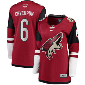 Jakob Chychrun Arizona Coyotes CJP Apparel Pro Women's Breakaway Player Jersey - Garnet