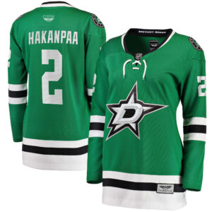 Jani Hakanpaa Dallas Stars CJP Apparel Pro Women's Home Breakaway Player Jersey - Kelly Green