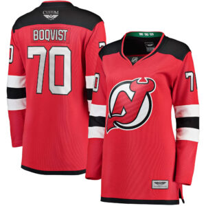 Jesper Boqvist New Jersey Devils CJP Apparel Pro Women's Home Breakaway Player Jersey - Red