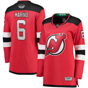 John Marino New Jersey Devils CJP Apparel Pro Women's Home Breakaway Player Jersey - Red