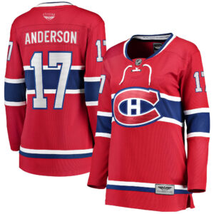 Josh Anderson Montreal Canadiens CJP Apparel Pro Women's Breakaway Player Jersey - Red