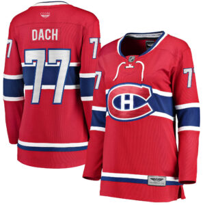 Kirby Dach Montreal Canadiens CJP Apparel Pro Women's Home Breakaway Player Jersey - Red