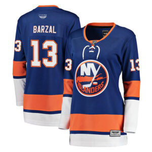 Mathew Barzal New York Islanders CJP Apparel Pro Women's Breakaway Player Jersey - Royal