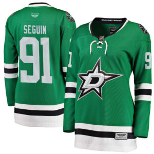 Tyler Seguin Dallas Stars CJP Apparel Pro Women's Home Breakaway Player Jersey - Green