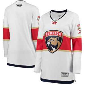 Florida Panthers CJP Apparel Pro Women's Away Breakaway Jersey - White