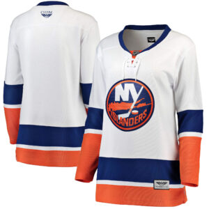 New York Islanders CJP Apparel Pro Women's Away Breakaway Jersey - White