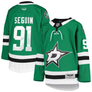 Tyler Seguin Dallas Stars CJP Apparel Home Premier Player Jersey - Kelly Green