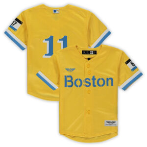 Rafael Devers Boston Red Sox Toddler CJP Apparel City Connect  Player Jersey - Gold