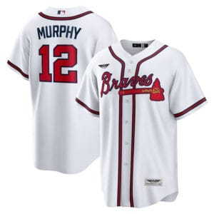 Sean Murphy Atlanta Braves CJP Apparel  Player Jersey - White
