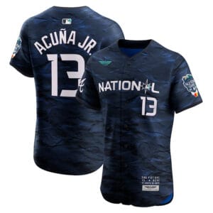 Ronald Acuña Jr. National League CJP Apparel 2023 MLB All-Star Game Vapor Premier Elite Player Jersey - Royal