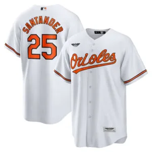 Anthony Santander Baltimore Orioles CJP Apparel  Player Jersey - White
