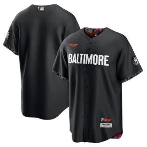 Baltimore Orioles CJP Apparel 2023 City Connect  Jersey - Black