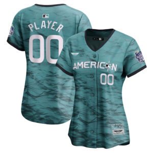American League  CJP Apparel Women's 2023 MLB All-Star Game Pick-A-Player Limited Jersey - Teal