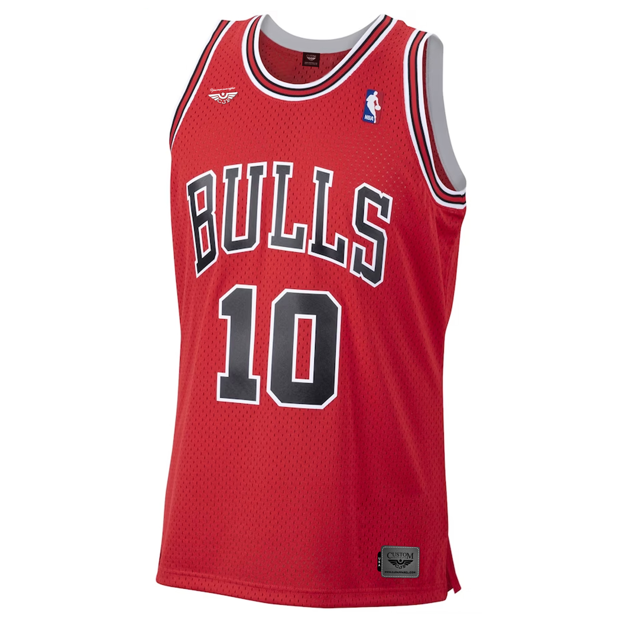 B.J. Armstrong Chicago Bulls Mitchell & Ness Hardwood Classics Swingman Jersey - Scarlet front