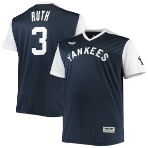 Babe Ruth New York Yankees Cooperstown Collection  Player Jersey - NavyWhite
