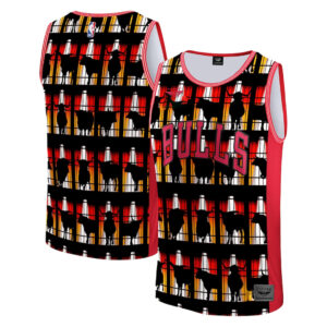 CJP Studios Chicago Bulls Unisex Red Hometown Jersey - Officially Licensed NBA Fashion Jersey