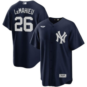 DJ LeMahieu New York Yankees CJP Apparel Alternate  Player Jersey - Navy