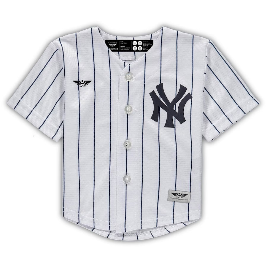 DJ-LeMahieu-New-York-Yankees-CJP-Apparel-Home-New-Player-Jersey---White-Furent-Viwe
