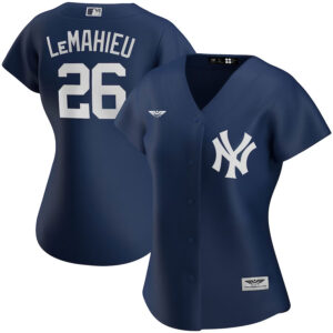 DJ LeMahieu New York Yankees CJP Apparel Women's Alternate  Player Jersey - Navy