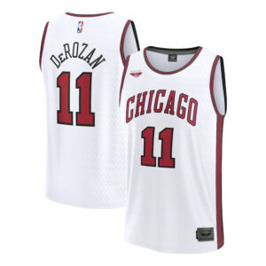 CJP 2022/23 DeMar DeRozan Chicago City Edition Fastbreak Jersey - White