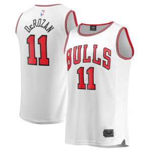 CJP Youth Chicago Bulls Fast Break Jersey - White Association Edition