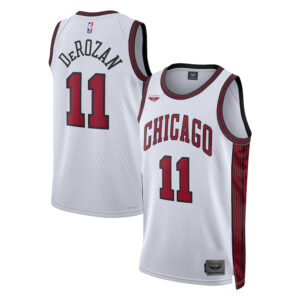 CJP DeMar DeRozan Chicago Bulls 2022/23 Swingman Jersey - City Edition (White)