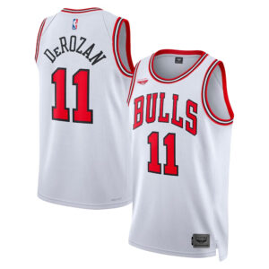 Chicago Bulls DeMar DeRozan CJP Fast Break  Jersey - White (Association Edition)