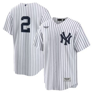 Derek Jeter New York Yankees CJP Apparel  Jersey - WhiteNavy