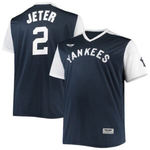 Derek Jeter New York Yankees Cooperstown Collection  Player Jersey - NavyWhite
