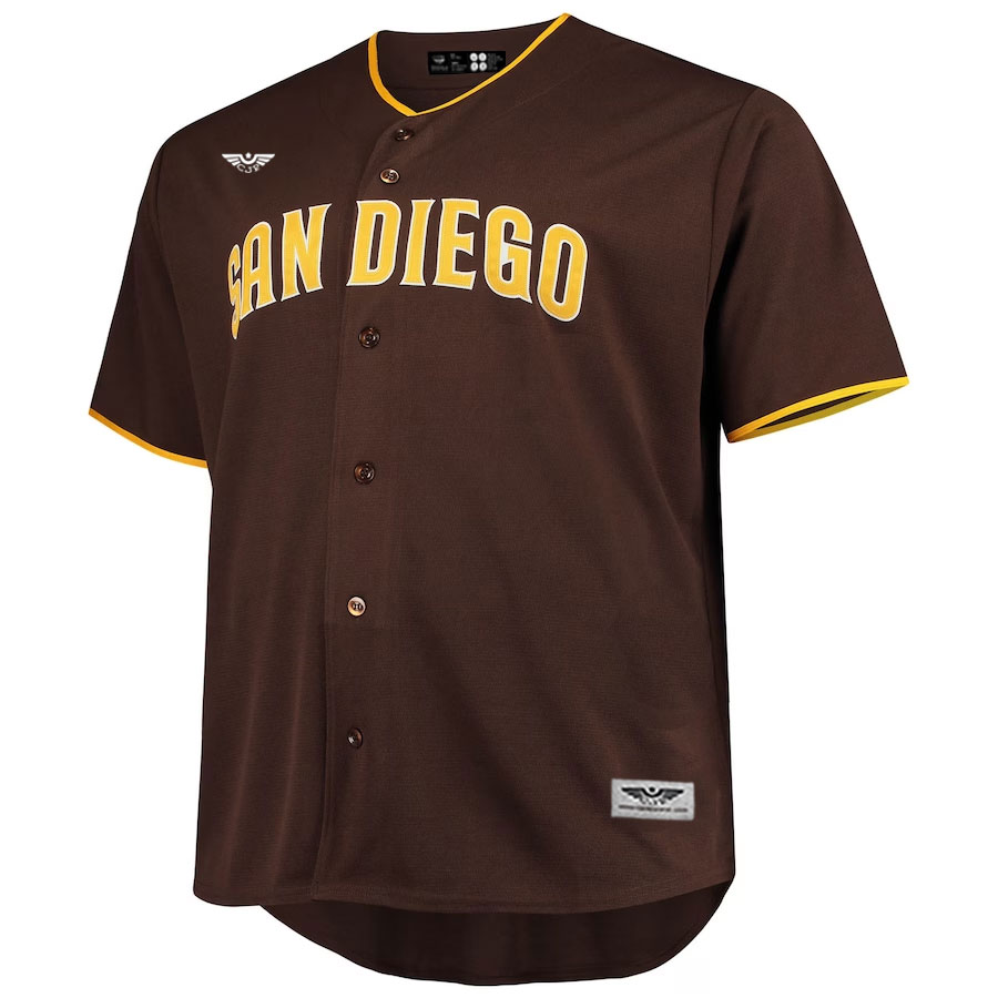 Fernando-Tatis-Jr-San-Diego-Padres-Big-&-Tall-New-Player-Jersey---Brown-Furent-Viwe