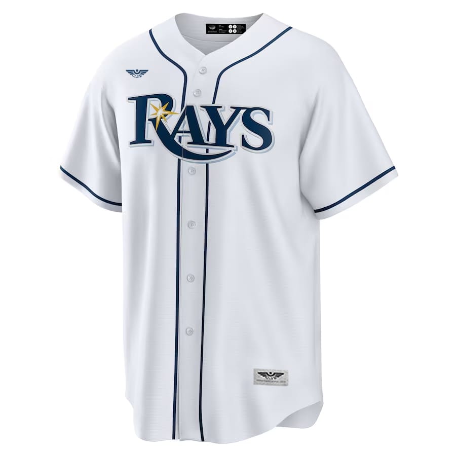 Francisco-Mejía-Tampa-Bay-Rays-CJP-Apparel-Home-New-Player-Jersey---White-Furent-Viwe