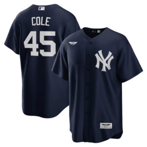 Gerrit Cole New York Yankees CJP Apparel Alternate  Player Name Jersey - Navy