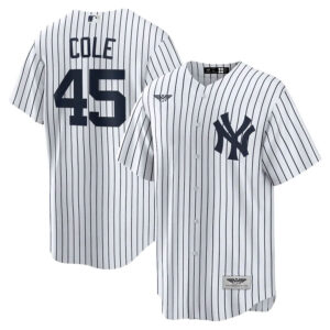 Gerrit Cole New York Yankees CJP Apparel Home  Player Name Jersey - White
