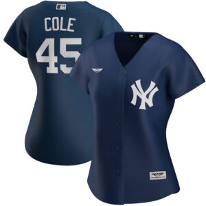 Gerrit Cole New York Yankees  Women's Alternate  Player Jersey - Navy