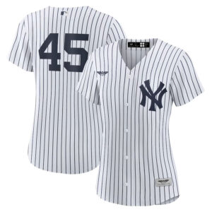 Gerrit Cole New York Yankees CJP Apparel Women's Home  Player Jersey - White