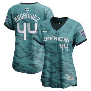 Julio Rodriguez American League  CJP Apparel Women's 2023 MLB All-Star Game Limited Player Jersey - Teal