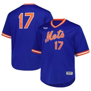Keith Hernandez New York Mets CJP Apparel 1986 Cooperstown Collection Mesh Pullover Jersey - Royal