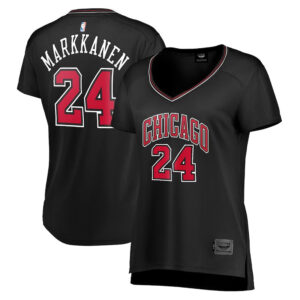 Lauri Markkanen Chicago Bulls Women's Fast Break Player Jersey - Statement Edition